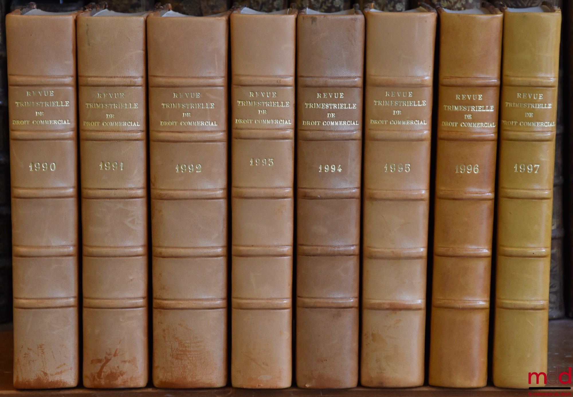 [RTDCom. - J. ESCARRA & R. HOUIN] – REVUE TRIMESTRIELLE DE DROIT COMMERCIAL ET DE DROIT ÉCONOMIQUE fondée par J. Escarra et R. Houin, 1949 puis 1952 à 2004 [complet de 1952 à 2004]