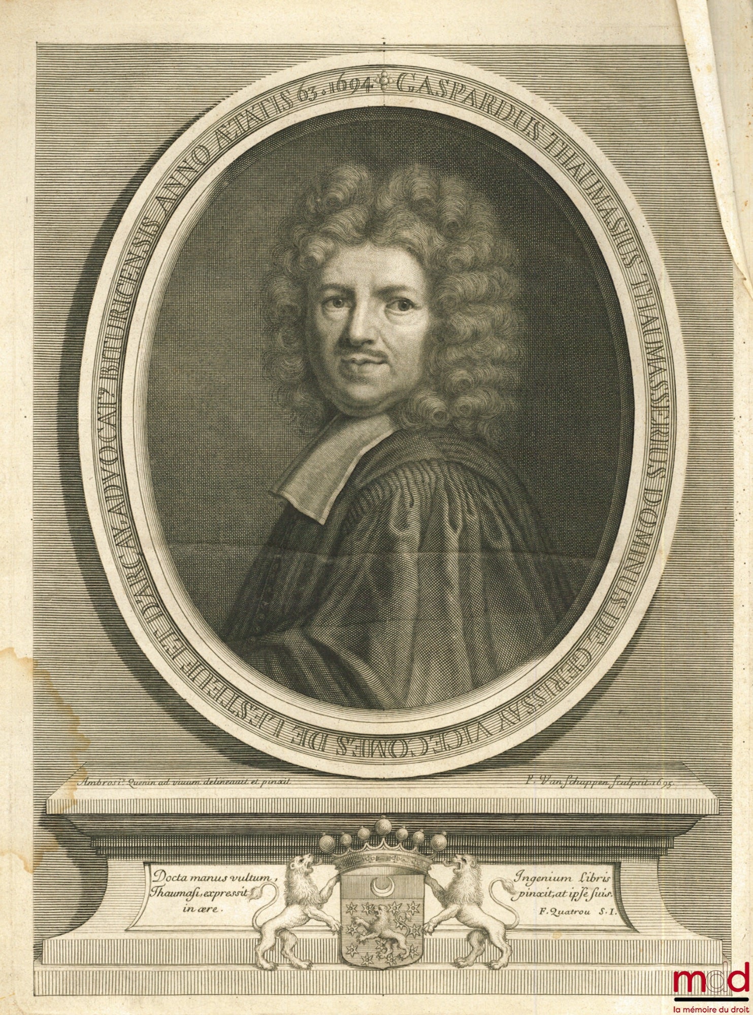 [Coutumes], THAUMASSIÈRE (Gaspard Thaumas de la) – NOUVEAUX COMMENTAIRES SUR LES COUTUMES GÉNÉRALES DES PAYS ET DUCHÉ DE BERRI, Nouvelle édition, revue, corrigée et augmentée par l’auteur de grand nombre de difficultés qui n’avoient point été éxpliquée da