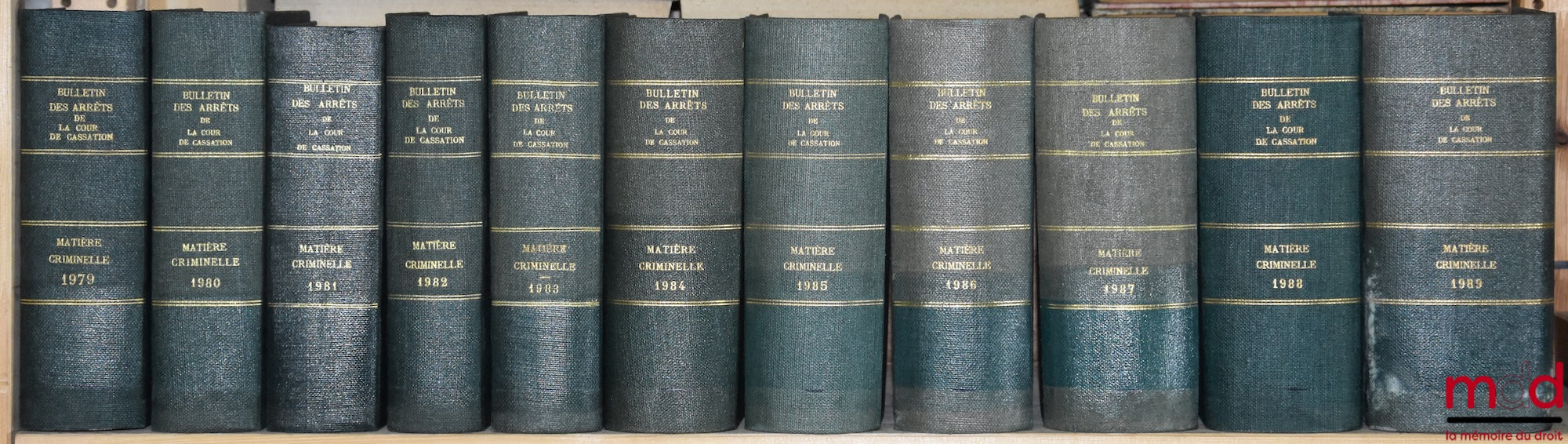 [Bulletin criminel] – BULLETIN DES ARRÊTS DE LA COUR DE CASSATION, Chambre criminelle, 1953 à 2006 [complet]