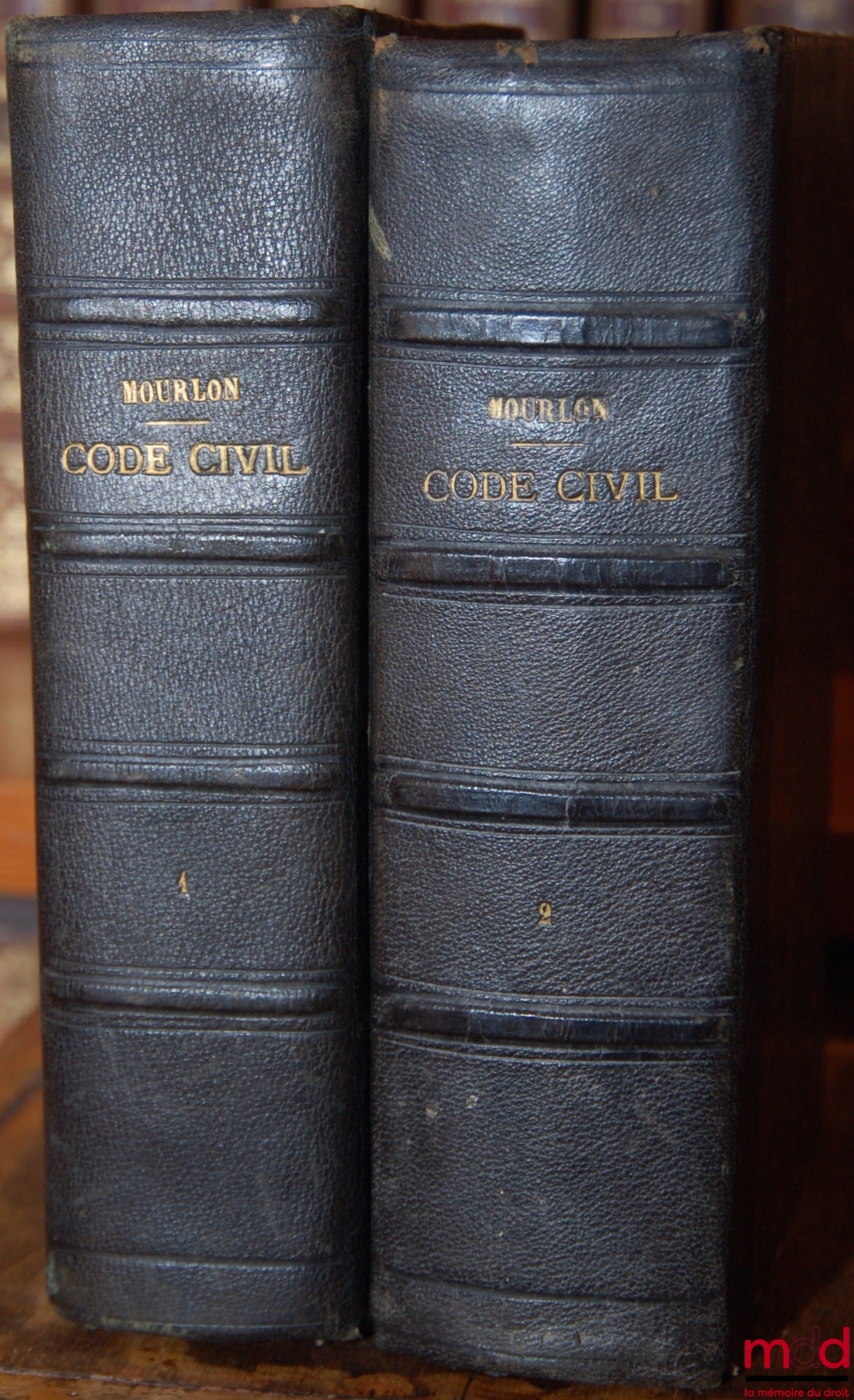 MOURLON (Frédéric) – RÉPÉTITIONS ÉCRITES SUR LE CODE CIVIL contenant L’EXPOSÉ DES PRINCIPES GÉNÉRAUX, leurs motifs et la solution des questions théoriques, 12ème éd. revue et mise au courant par Ch. Demangeat (mq. t. III)
