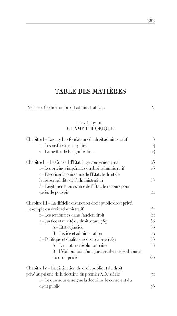 BIGOT (Grégoire) – CE DROIT QU’ON DIT ADMINISTRATIF… Études d’histoire du droit public   – 2e édition revue et augmentée –