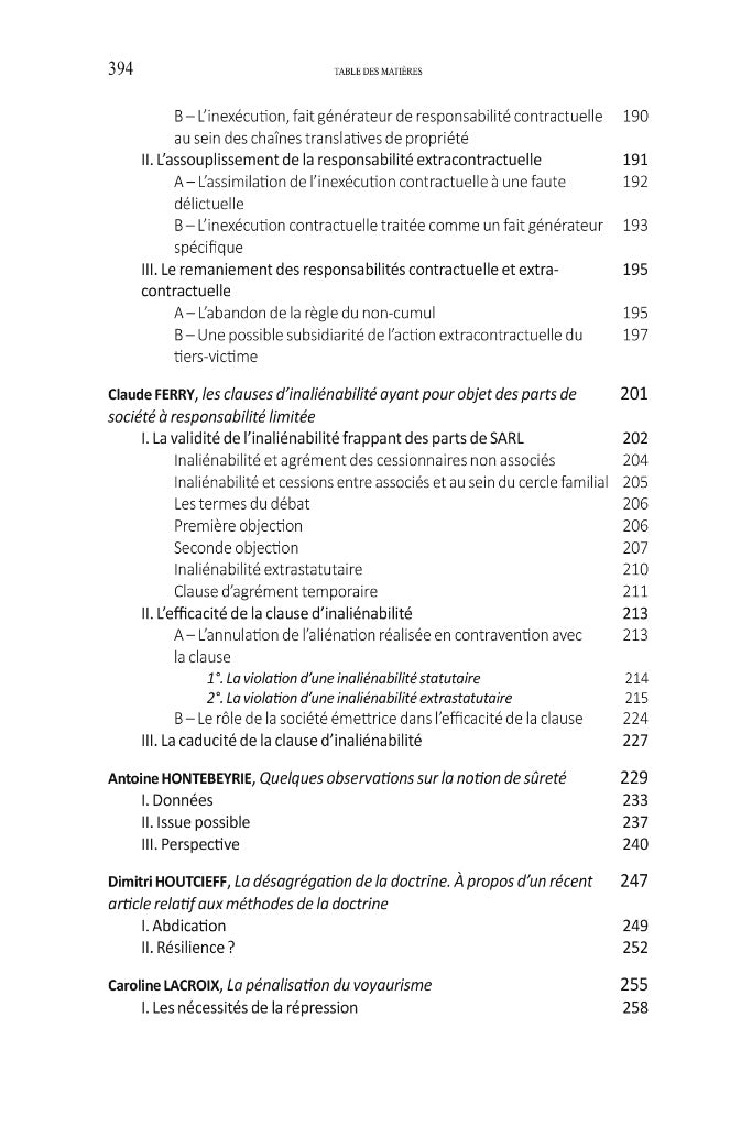 LES TRANSFORMATIONS DU DROIT  Mélanges en l’honneur du Professeur François COLLY   Sous la direction de Vincent BOUHIER et Dimitri HOUTCIEFF  Édition ayant reçu le soutien de l’Université d’Évry Val-d’Essonne, Université Paris-Saclay et du Centre de Reche