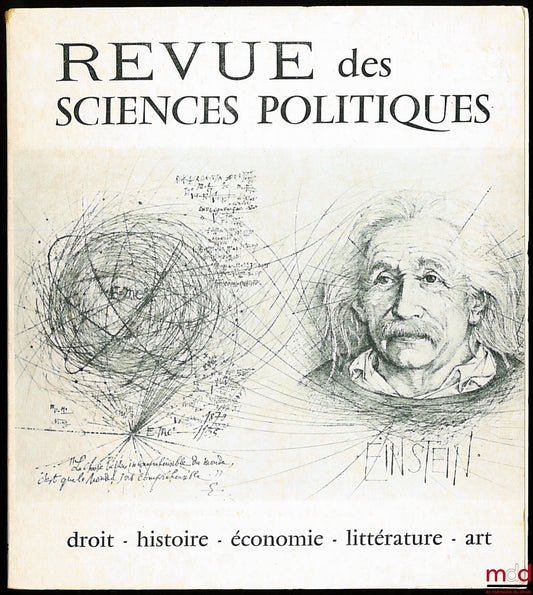 REVUE DES SCIENCES POLITIQUES, 2ème trim. 1971 et Supplément