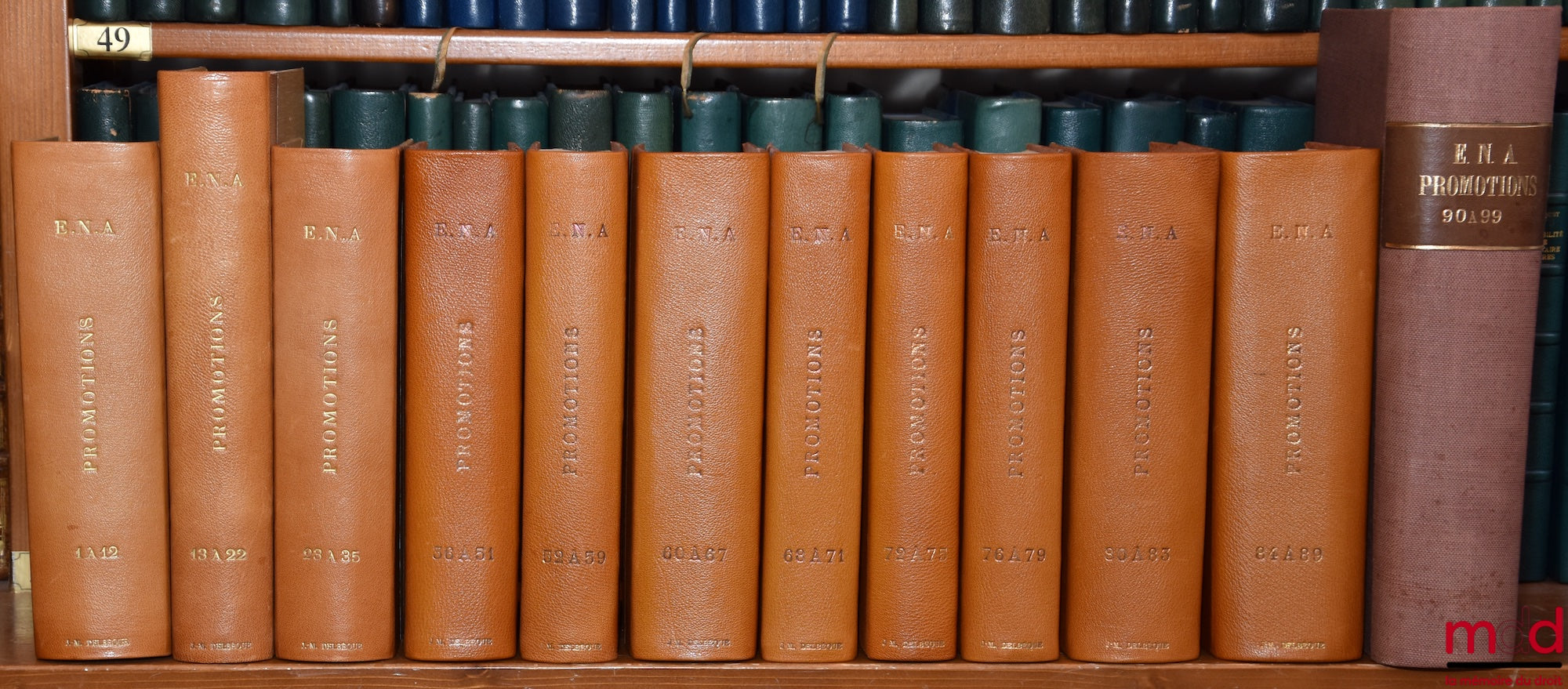 [E.N.A.] – REVUE DE L’ÉCOLE NATIONALE D’ADMINISTRATION / PROMOTIONS, du n° 1 (mai 1946) au n° 99 (1976)