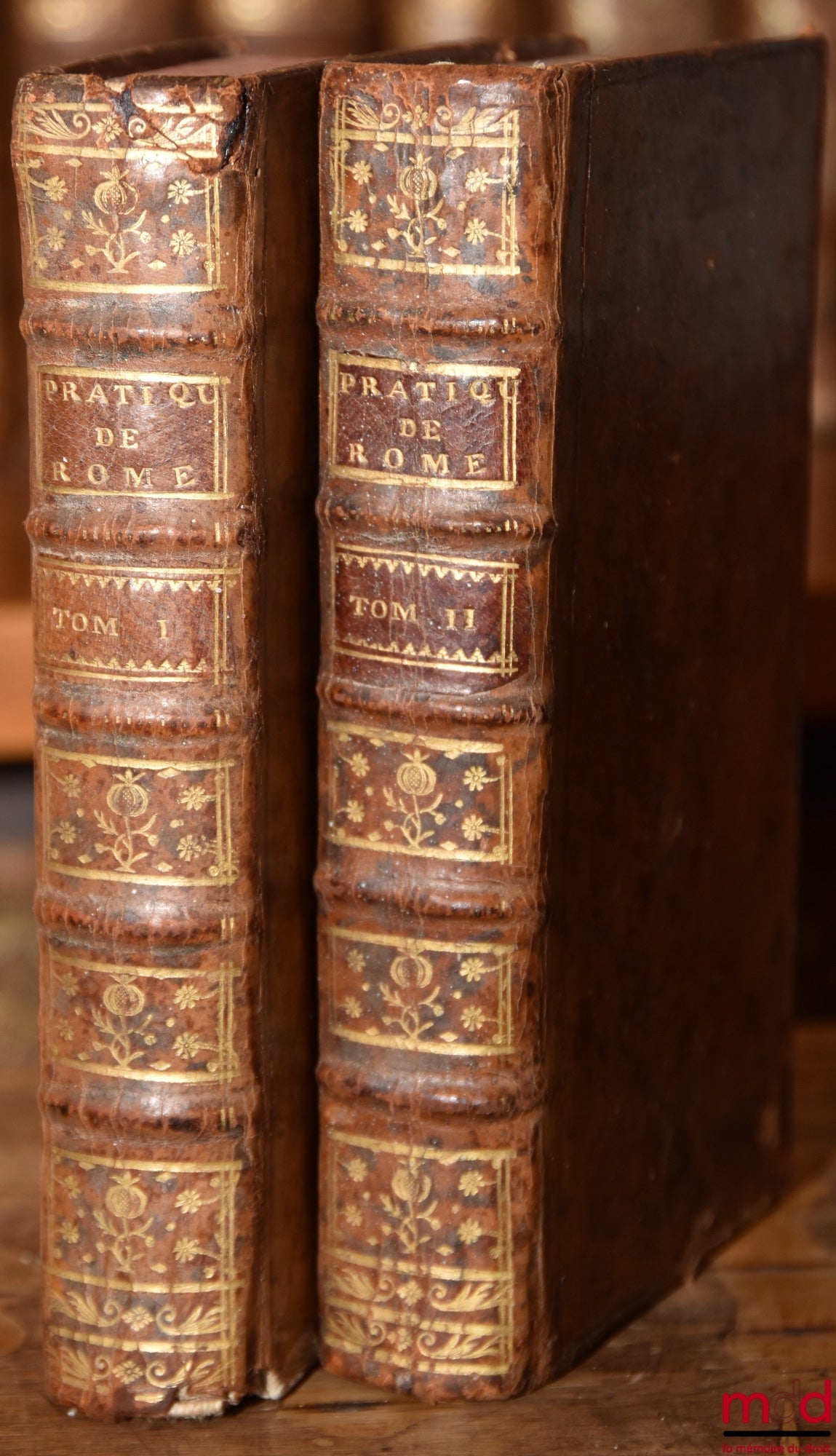 PERARD-CASTEL (François) et NOYER (Guillaume) – TRAITÉ DE L’USAGE ET PRATIQUE DE LA COUR DE ROME POUR L’EXPÉDITION DES SIGNATURES & PROVISIONS DES BÉNÉFICES DE FRANCE, Nouvelle édition, augmentée d’un grand nombre de Remarques, d’un Traité pour la facilit