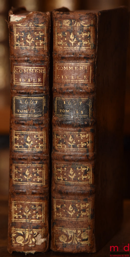 [JOUSSE (Daniel)] – NOUVEAU COMMENTAIRE SUR L’ORDONNANCE CIVILE DU MOIS D’AVRIL 1667, Nouvelle éd. augmentée de l’Idée de la Justice Civile