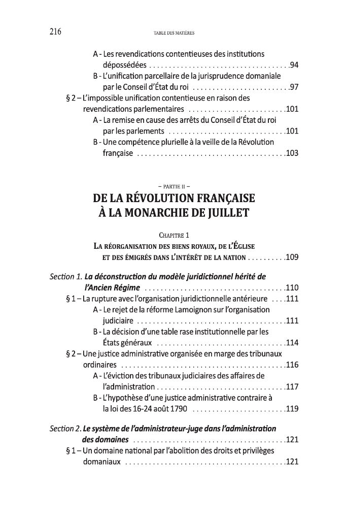 FALGAS (Anthony) – LES ORIGINES DU CONTENTIEUX DOMANIAL  (Ve-XIXe SIÈCLE) ;  Préface de Grégoire BIGOT
