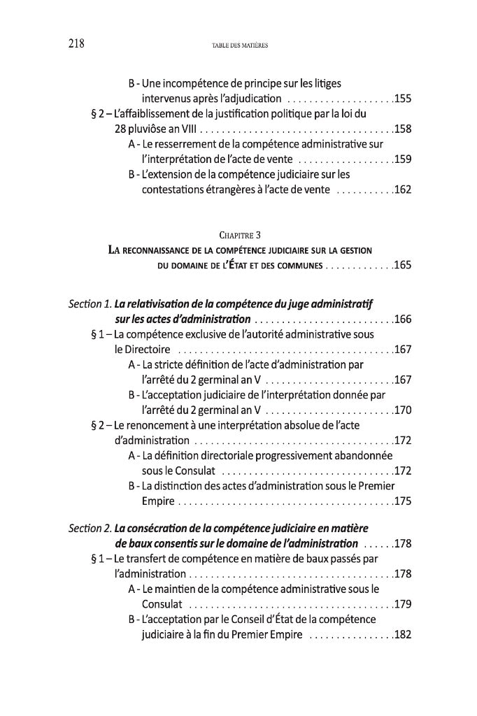 FALGAS (Anthony) – LES ORIGINES DU CONTENTIEUX DOMANIAL  (Ve-XIXe SIÈCLE) ;  Préface de Grégoire BIGOT