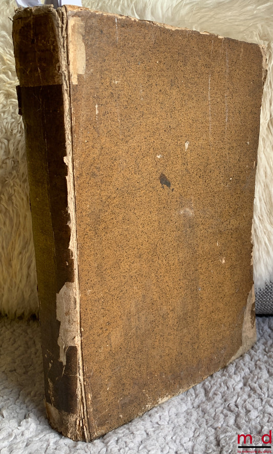 JUSTINIANUS [Justinien] – DIGESTUM NOVUM DE TORTIS ; Domini Iustiniani sacratissimi principis perpetui : semper augusti iuris enucleati : ex omni veteri iure collecti : digestor[um] seu pandectaru[m]. Explicit liber/ xxxvij. Jncipit liber. xxxix. De operi