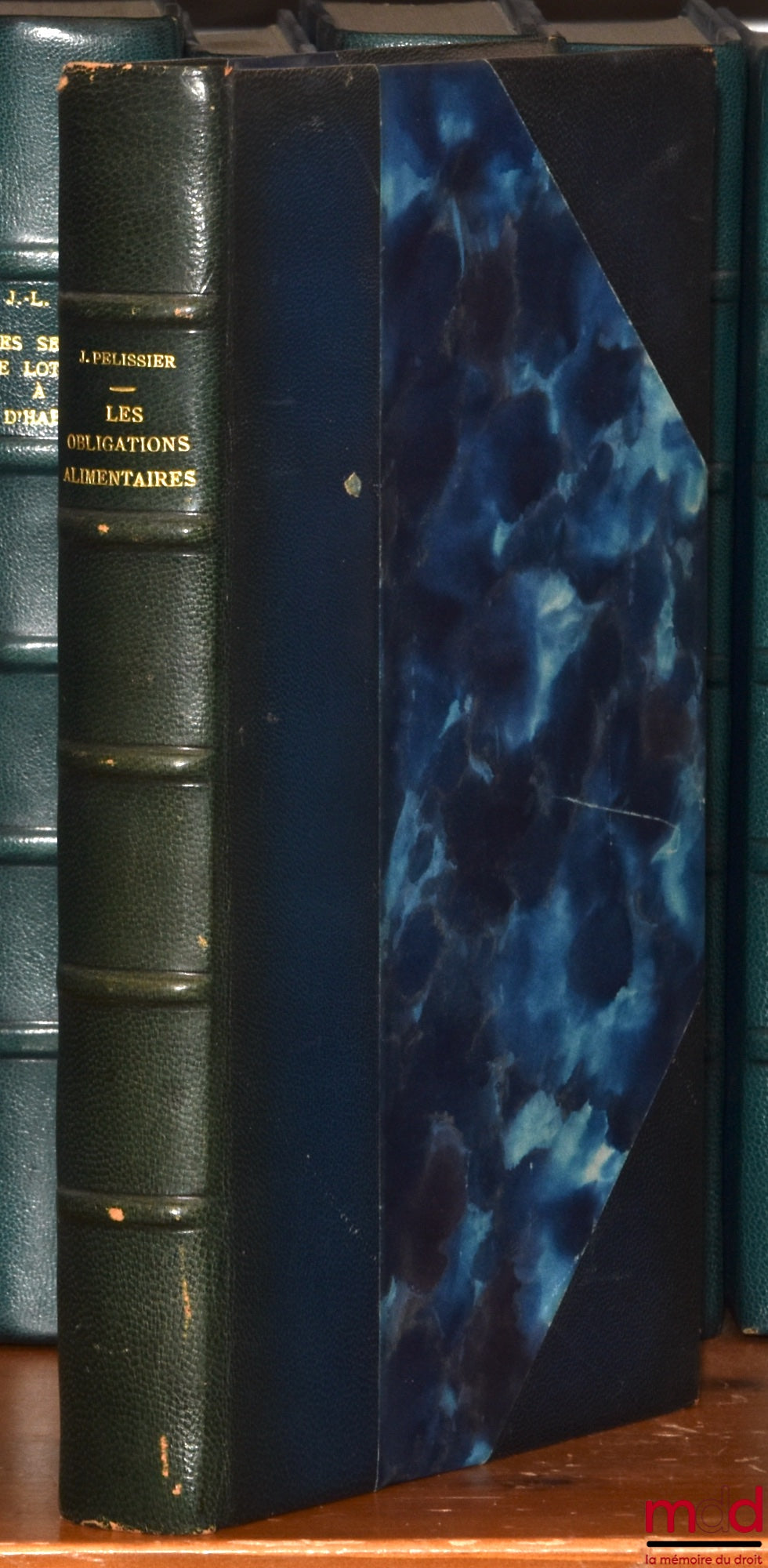 PÉLISSIER (Jean) – LES OBLIGATIONS ALIMENTAIRES, Unité ou Diversité, Préface de R. Nerson, Bibl. de droit privé, t. XXVIII