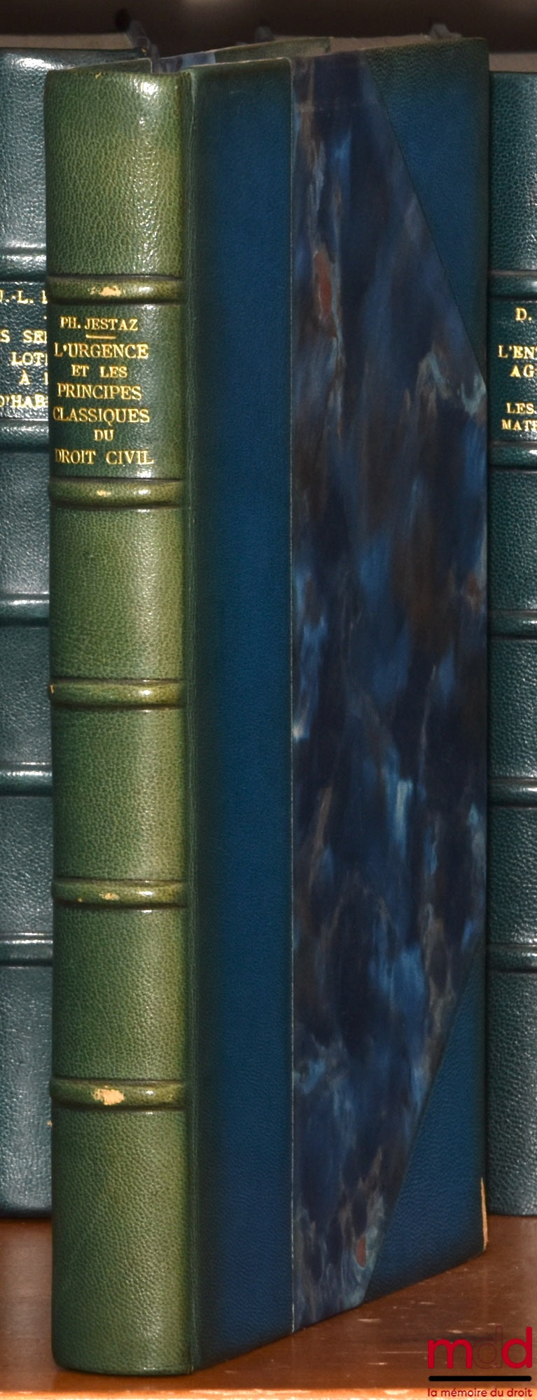 JESTAZ (Philippe) – L’URGENCE ET LES PRINCIPES CLASSIQUES DU DROIT CIVIL, Préface de Pierre Raynaud, Bibl. de droit privé, t. LXXXVII