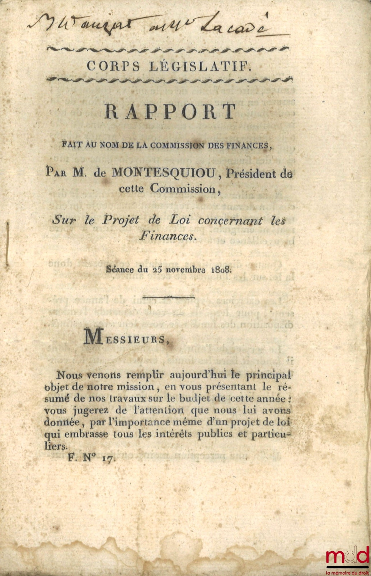 [Coup d’État des 18 et 19 brumaire An VIII, Constitution de l’An IV, divers] – ENSEMBLE DE 18 BULLETINS DES LOIS : Bulletin des lois de la République française, Arrêté du Directoire exécutif qui règle provisoirement le mode de publication des Lois, Arrêté