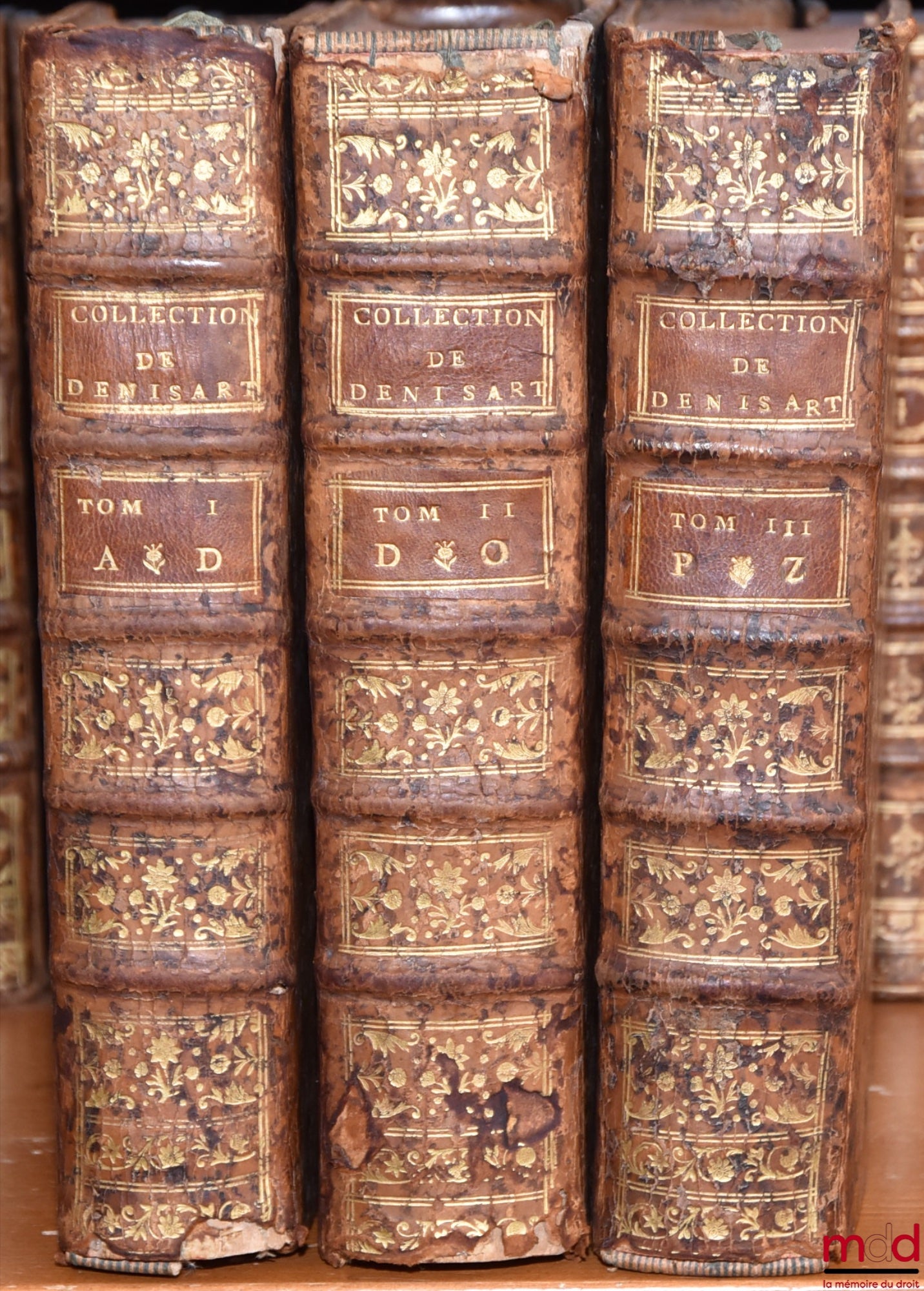 DENISART (Jean-Baptiste) – COLLECTION OF NEW DECISIONS AND CONCEPTS RELATING TO CURRENT CASE LAW, 6th corrected and enlarged ed.