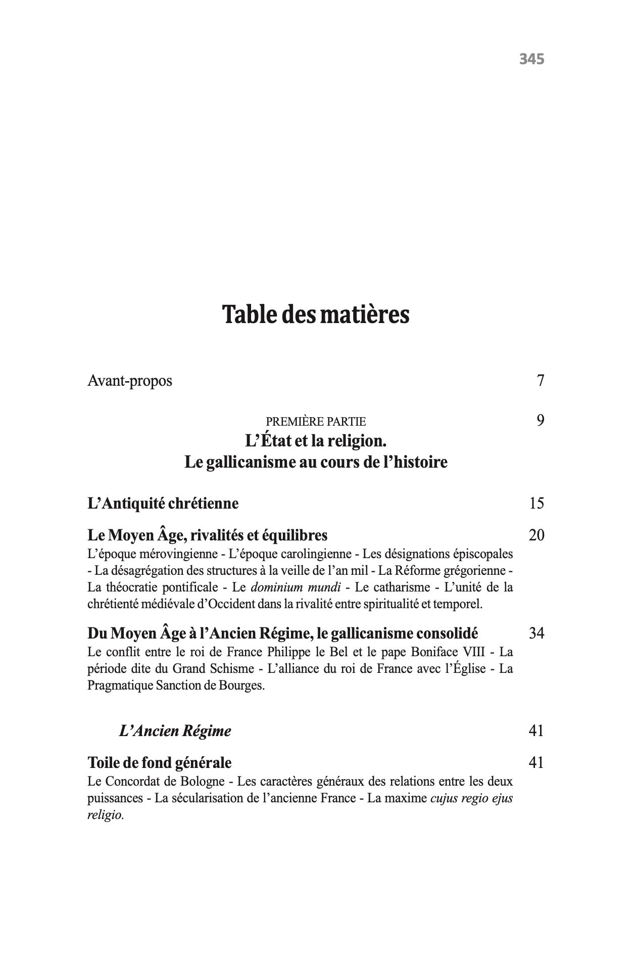 BASDEVANT-GAUDEMET (Brigitte) – GALLICANISME ET LAÏCITÉ  Le droit français des religions à travers l’histoire  (XIVe – XXIe siècle)