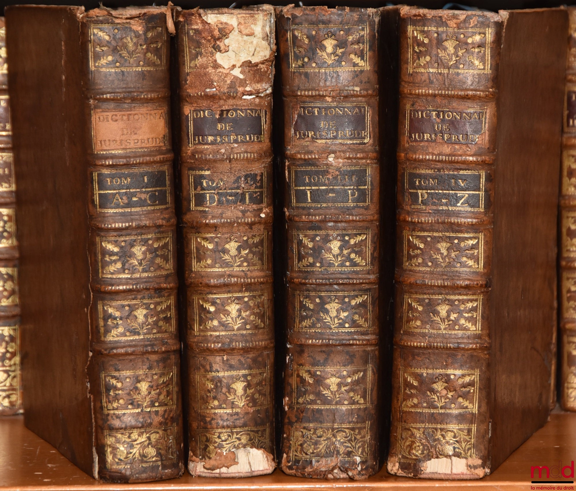 DENISART (Jean Baptiste) – COLLECTION OF NEW DECISIONS AND CONCEPTS RELATING TO CURRENT CASE LAW, 7th ed., revised and considerably enlarged