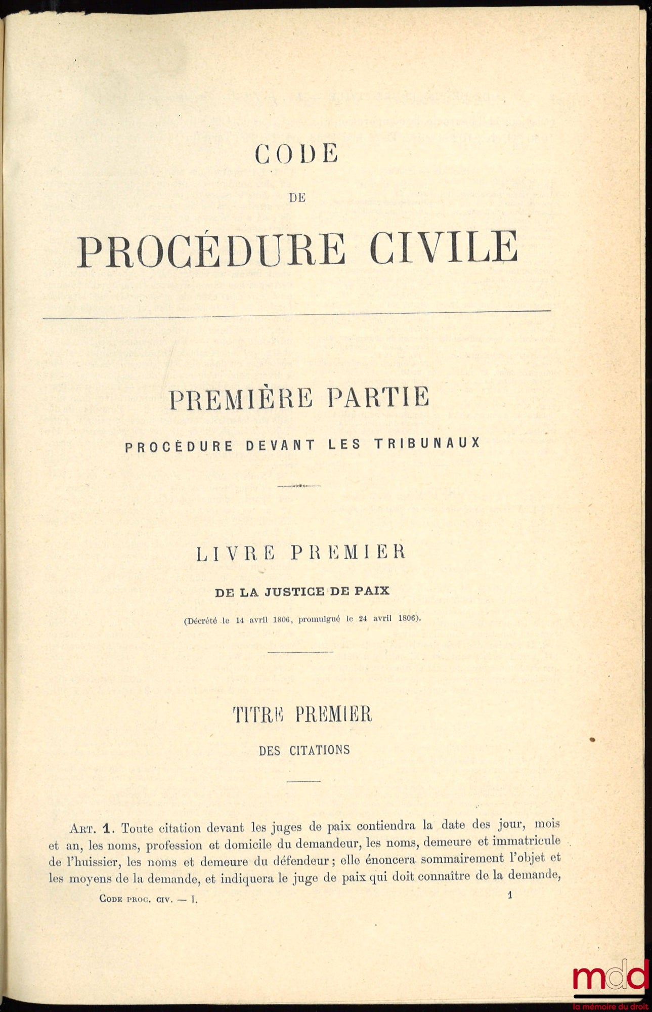[Codes annotés - Journal du Palais] – CODE DE PROCÉDURE CIVILE annoté par Albert TISSIER, Alcide DARRAS et LOUICHE-DESFONTAINES, avec la collaboration des Rédacteurs du Recueil Général des Lois et des Arrêts et du Journal du Palais, Codes annotés contenan