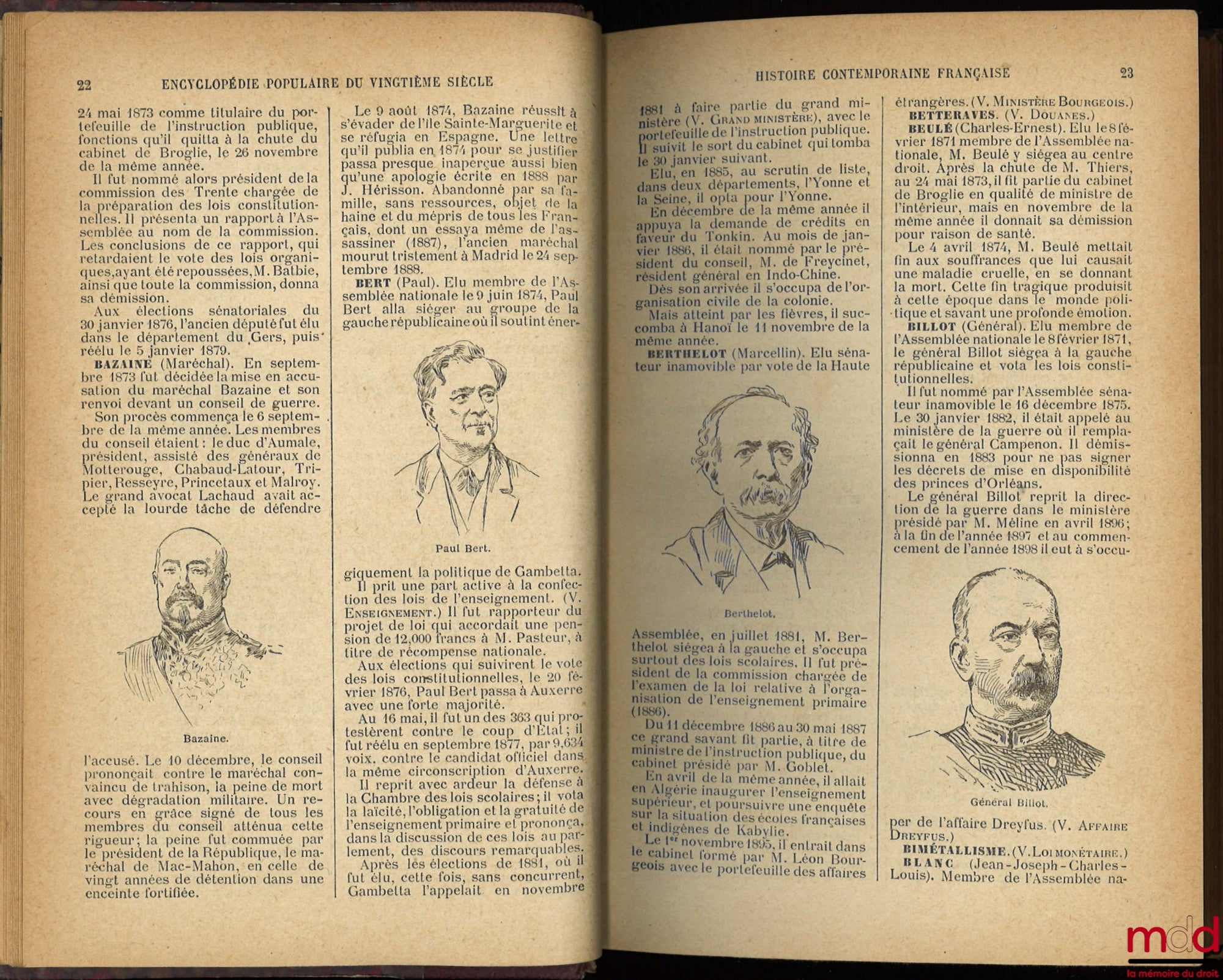 [Collectif] – HISTOIRE CONTEMPORAINE FRANÇAISE (1871-1900), Encyclopédie populaire illustrée du vingtième siècle ; LE SOCIALISME, avec un SUPPLÉMENT de janvier 1901 concernant les Congrès socialiste international et national de 1900