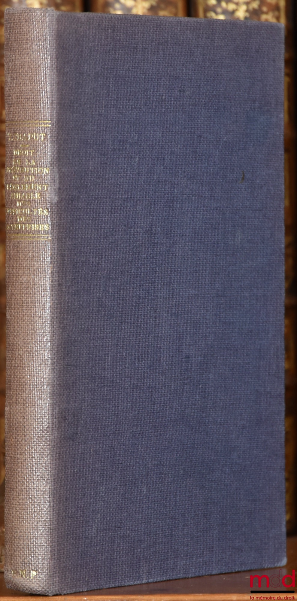 CHAPUT (Yves) – DROIT DE LA PRÉVENTION ET DU RÈGLEMENT AMIABLE DES DIFFICULTÉS DES ENTREPRISES, coll. Droit fondamental / Droit commercial