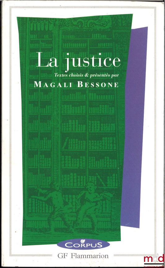 BESSONE (Magali) – LA JUSTICE