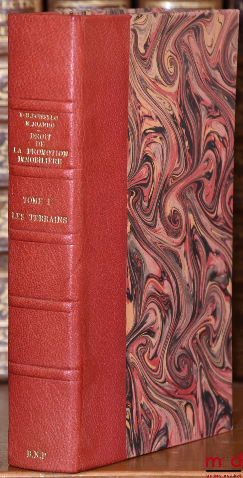 BONELLO (Yves-Henri) et JOANDO (Marc) – DROIT DE LA PROMOTION IMMOBILIÈRE, tome 1 : LES TERRAINS [uniquement]