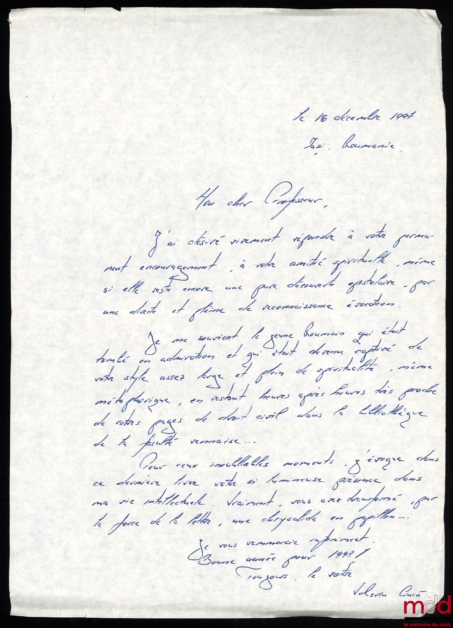 CIUCĀ (Valerius M.) – PROCEDURA PARTAJULUI SUCCESORAL