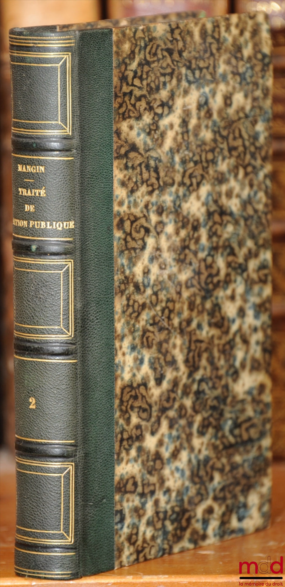 MANGIN (M.) – TRAITÉ DE L’ACTION PUBLIQUE ET DE L’ACTION CIVILE EN MATIÈRE CRIMINELLE [t. II uniquement]