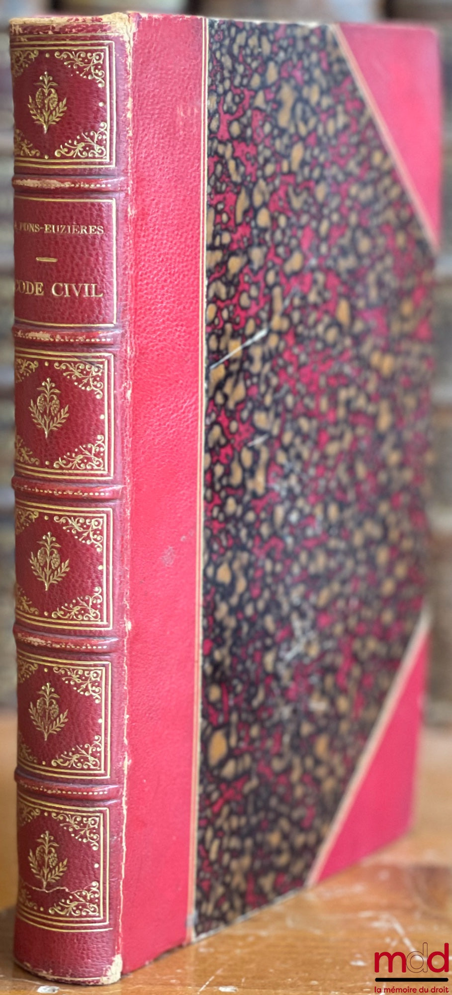 [Code civil], PONS-EUZIÈRES (Amédée) – CODE CIVIL EN VERS FRANÇAIS