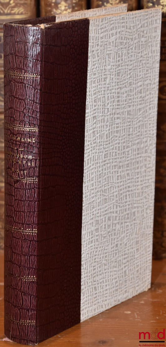 WALINE (Marcel) – L’INDIVIDUALISME ET LE DROIT