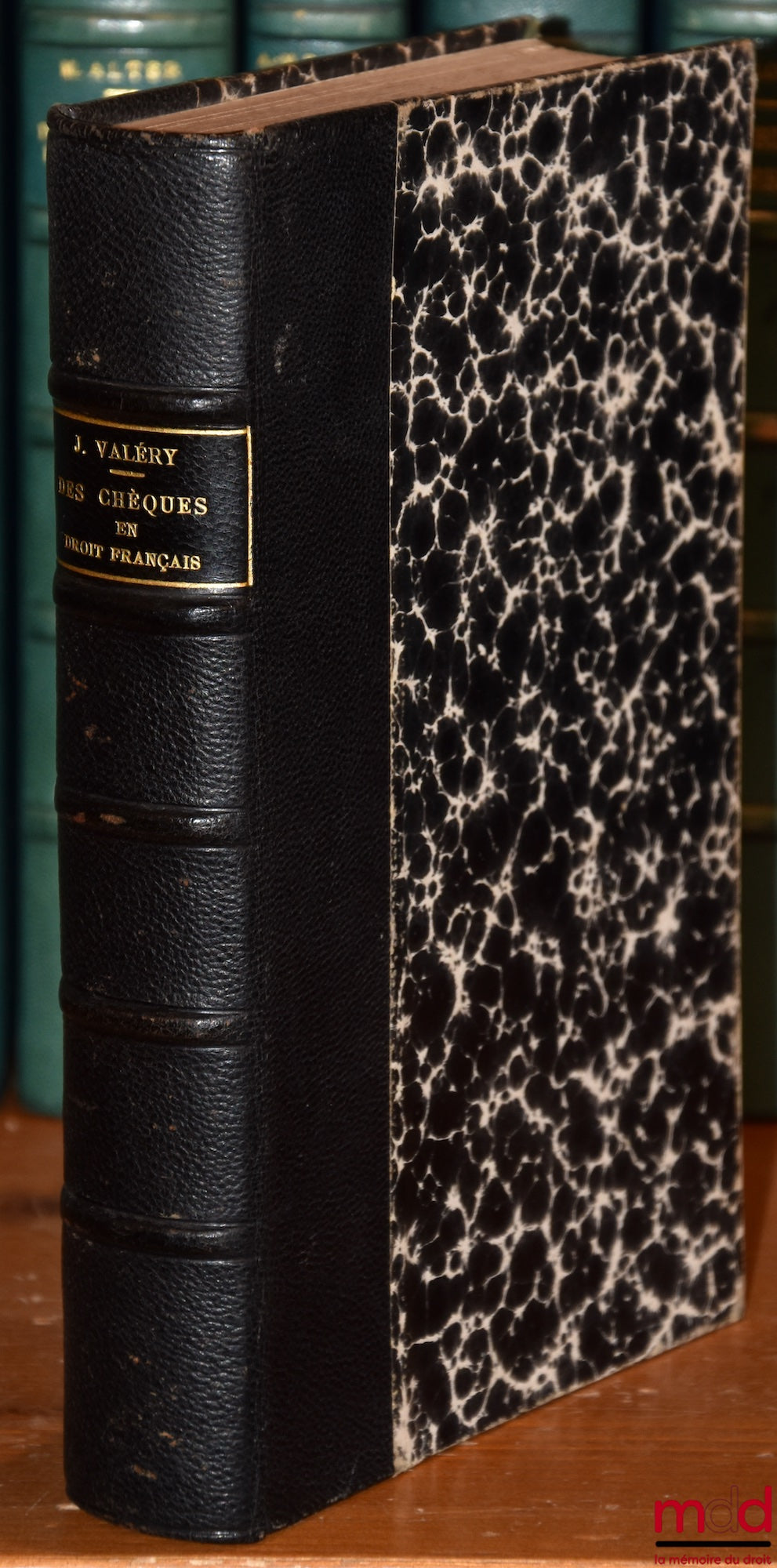 VALÉRY (Jules) – DES CHÈQUES EN DROIT FRANÇAIS, y compris le Décret-Loi du 30 oct. 1935, TRAITÉ THÉORIQUE ET PRATIQUE