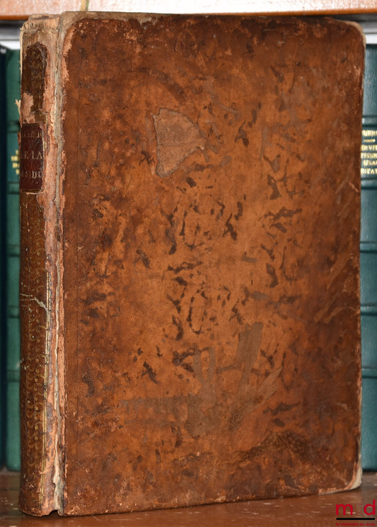 LEVOZ (Noël-Joseph) – RESEARCH ON THE CONSTITUTION OF THE COUNTRY OF LIÈGE