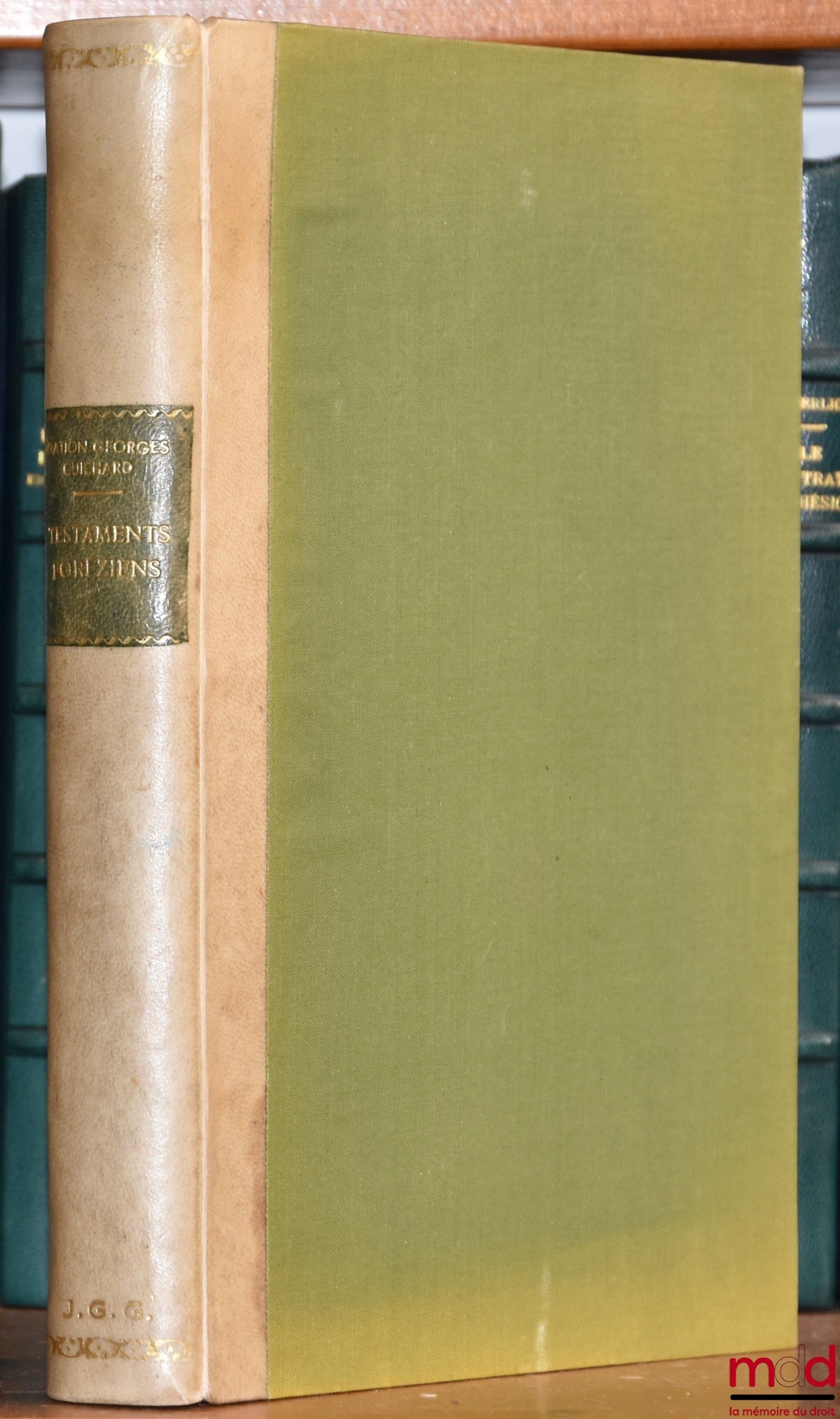 [Forez], GONON (Marguerite) – TESTAMENTS FORÉZIENS 1305-1316, Introduction de André Perret et M. Gonon, publié avec l’aide du Centre national de la recherche scientifique et du Conseil général de la Loire, Fondation Georges Guichard