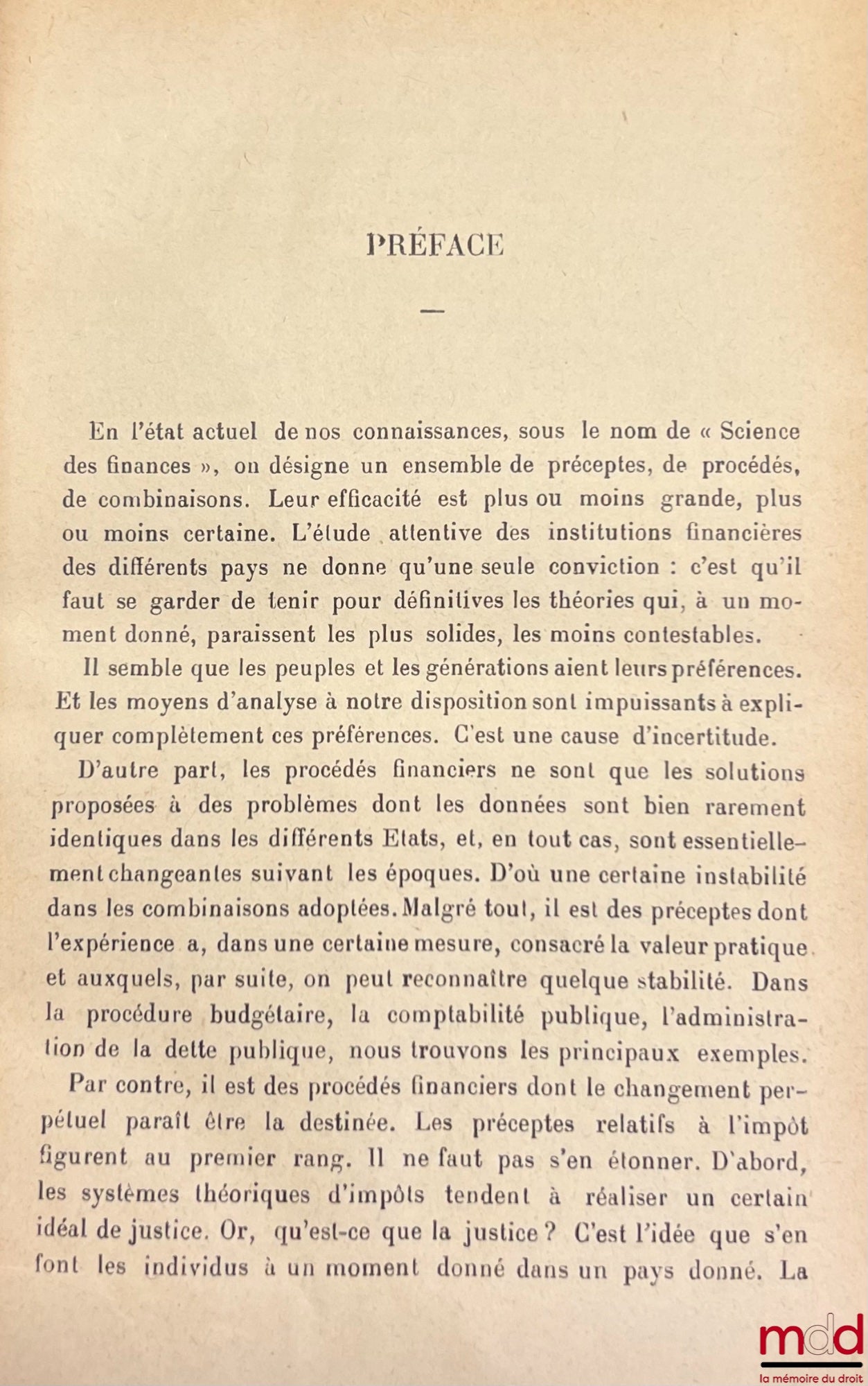 JÈZE (Gaston) – Cours élémentaire de SCIENCE DES FINANCES et de LÉGISLATION FINANCIÈRE FRANÇAISE, Manuel à l’usage des étudiants des Facultés de droit et des candidats au Ministère des finances, à la Cour des comptes, à l’Inspection des finances, etc., No