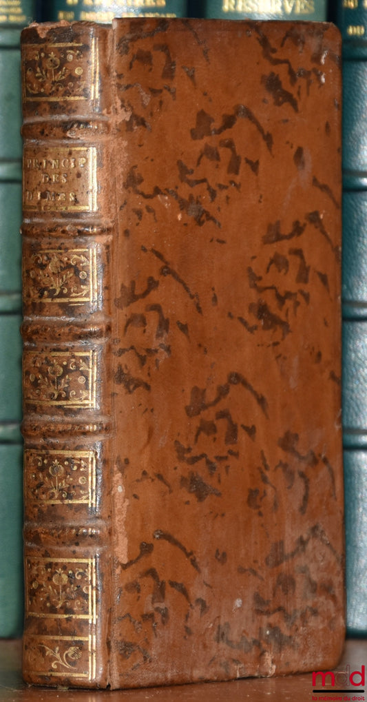 JOUY (Louis-François de) – PRINCIPLES AND USAGES CONCERNING TITHES, new ed., revised, corrected &amp; considerably enlarged