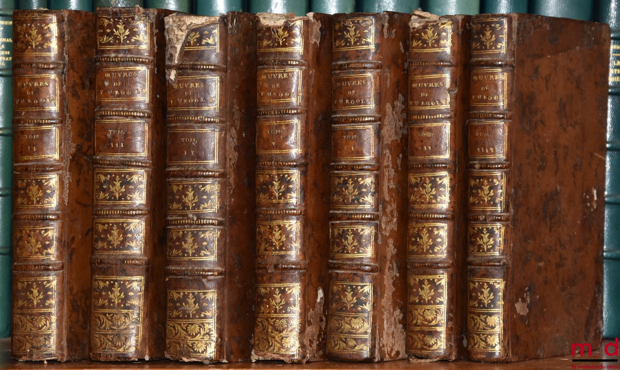 FURGOLE (Jean-Baptiste) – ŒUVRES COMPLÈTES DE M. FURGOLE, nouvelle éd. revue, corrigée et augmentée, [t. I manquant]