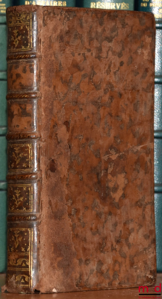 [Paris], FERRIÈRE (Claude de) – NOUVEAU COMMENTAIRE SUR LA COUTUME DE LA PRÉVÔTÉ ET VICOMTÉ DE PARIS, Nouvelle édition revue & augmentée par M. Sauvan d’Aramon, t. I [seul]