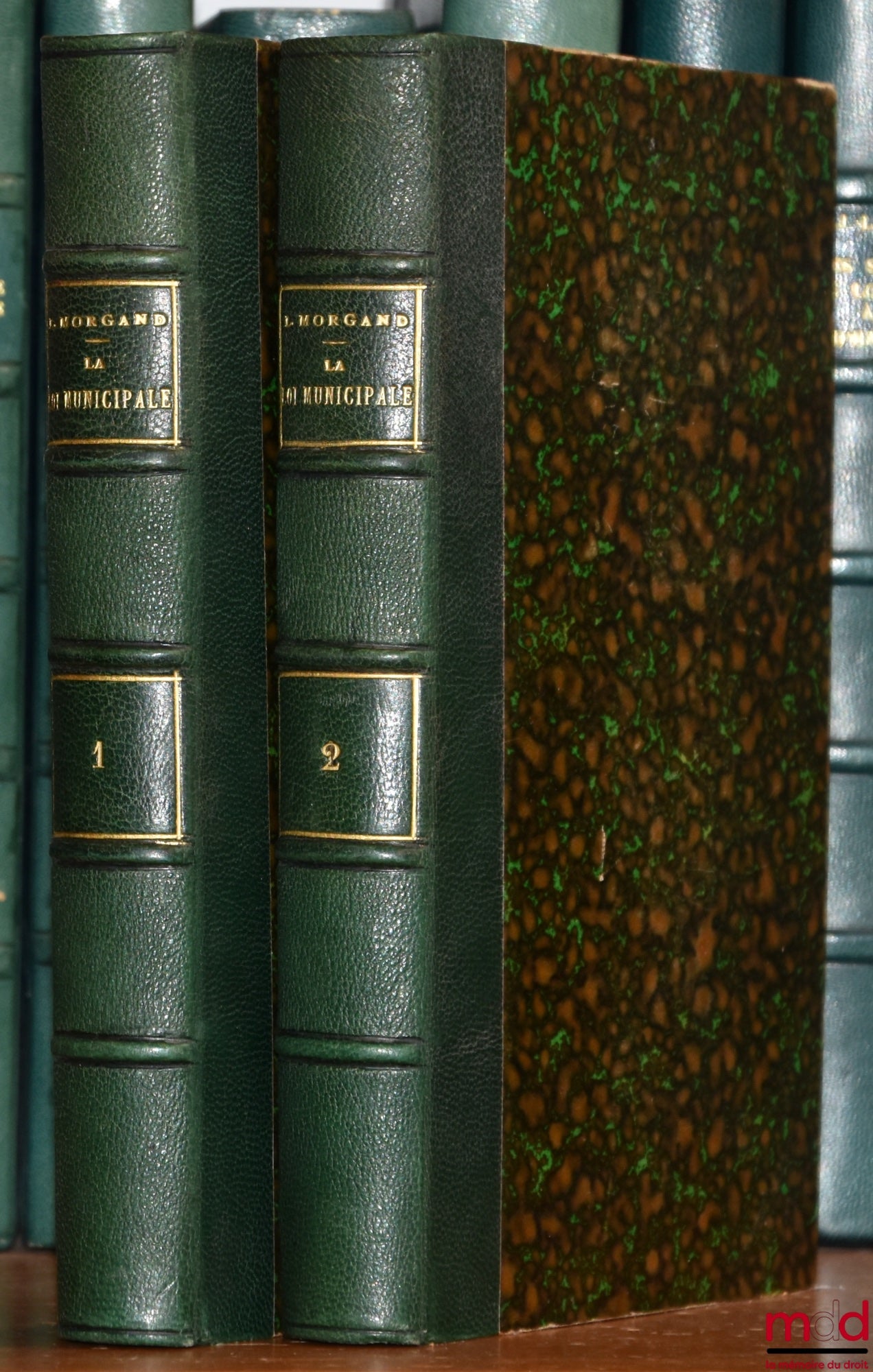 MORGAND (Léon) – MUNICIPAL LAW, commentary on the law of April 5, 1884, 5th ed., revised, augmented and updated with case law