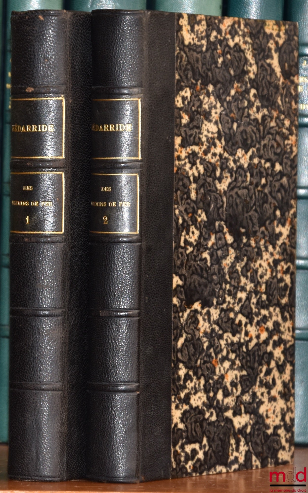 BÉDARRIDE (Jassuda) – DES CHEMINS DE FER AU POINT DE VUE DU TRANSPORT DES VOYAGEURS ET DES MARCHANDISES, t. 18 du Droit commercial