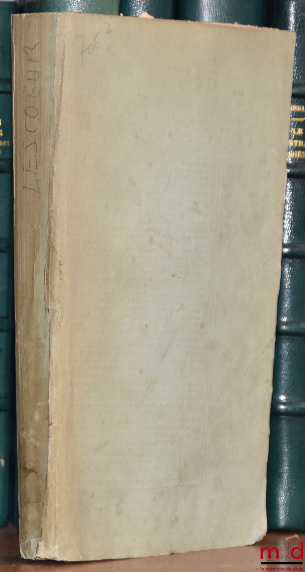 LESCŒUR (Charles) – HISTORICAL AND CRITICAL ESSAY ON THE LEGISLATION OF COMMERCIAL COMPANIES in France and abroad