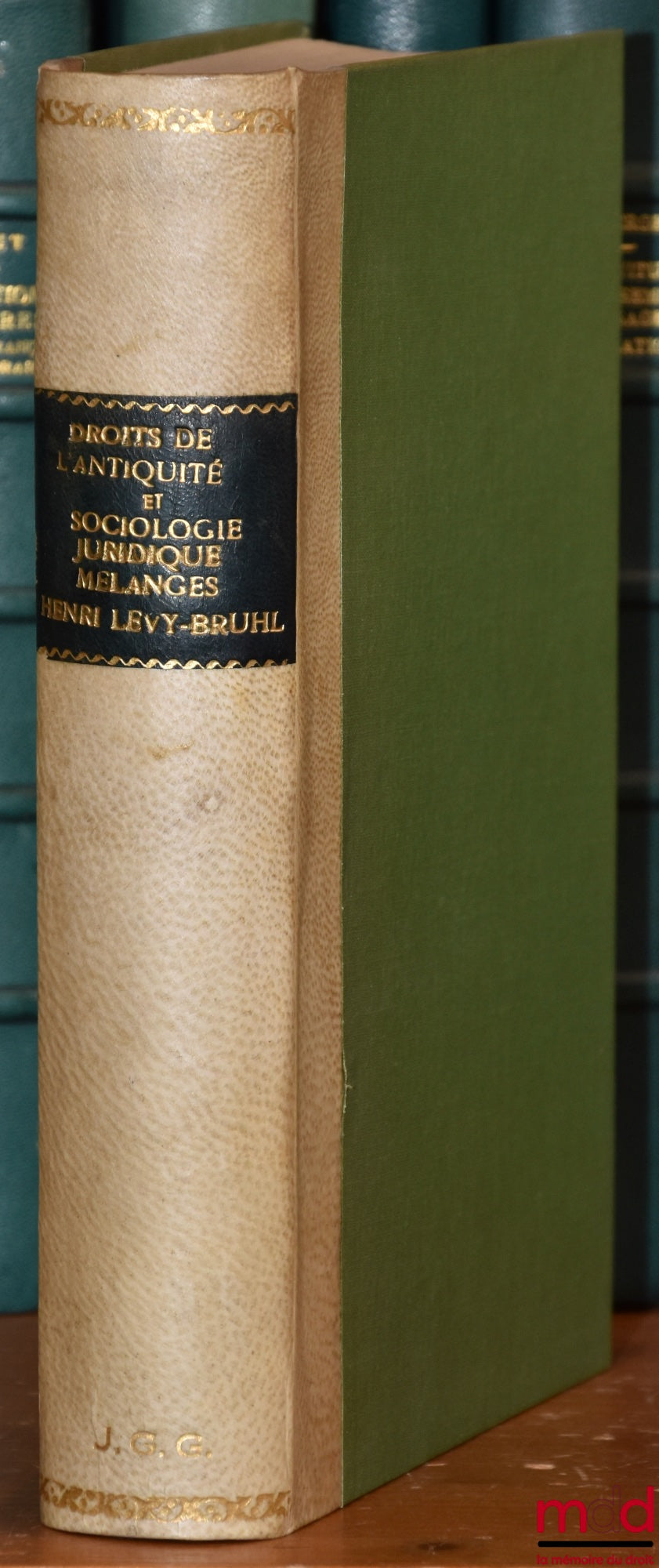 [Mélanges Lévy-Bruhl] – DROITS DE L’ANTIQUITÉ ET SOCIOLOGIE JURIDIQUE, Mélanges Henri LÉVY-BRUHL, Publications de l’Institut de Droit Romain de l’Université de Paris, t. XVII