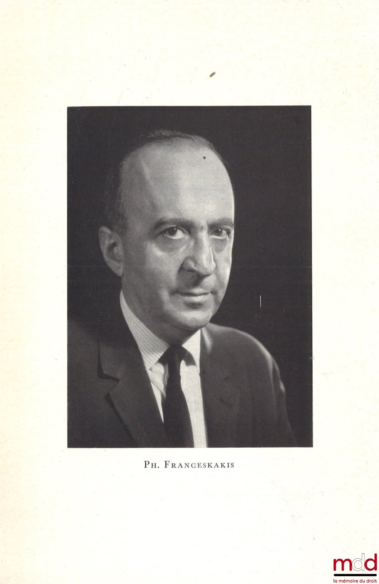 FRANCESCAKIS (Phocion) – PROBLEMS OF PRIVATE INTERNATIONAL LAW IN INDEPENDENT BLACK AFRICA, Extract from the Collected Courses, vol. II, 1964, Academy of International Law