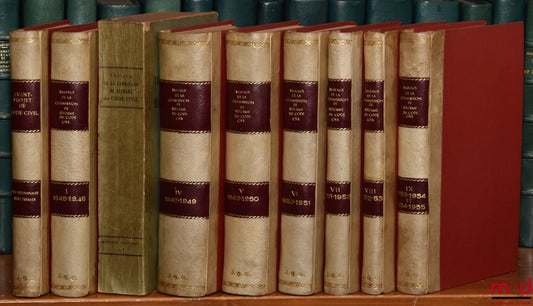 [Code civil] – TRAVAUX DE LA COMMISSION DE RÉFORME DU CODE CIVIL : - AVANT-PROJET DE CODE CIVIL, Présenté à Monsieur le Garde des Sceaux Ministre de la Justice par la Commission de Réforme du Code civil : Première partie, Livre préliminaire, Livre premier