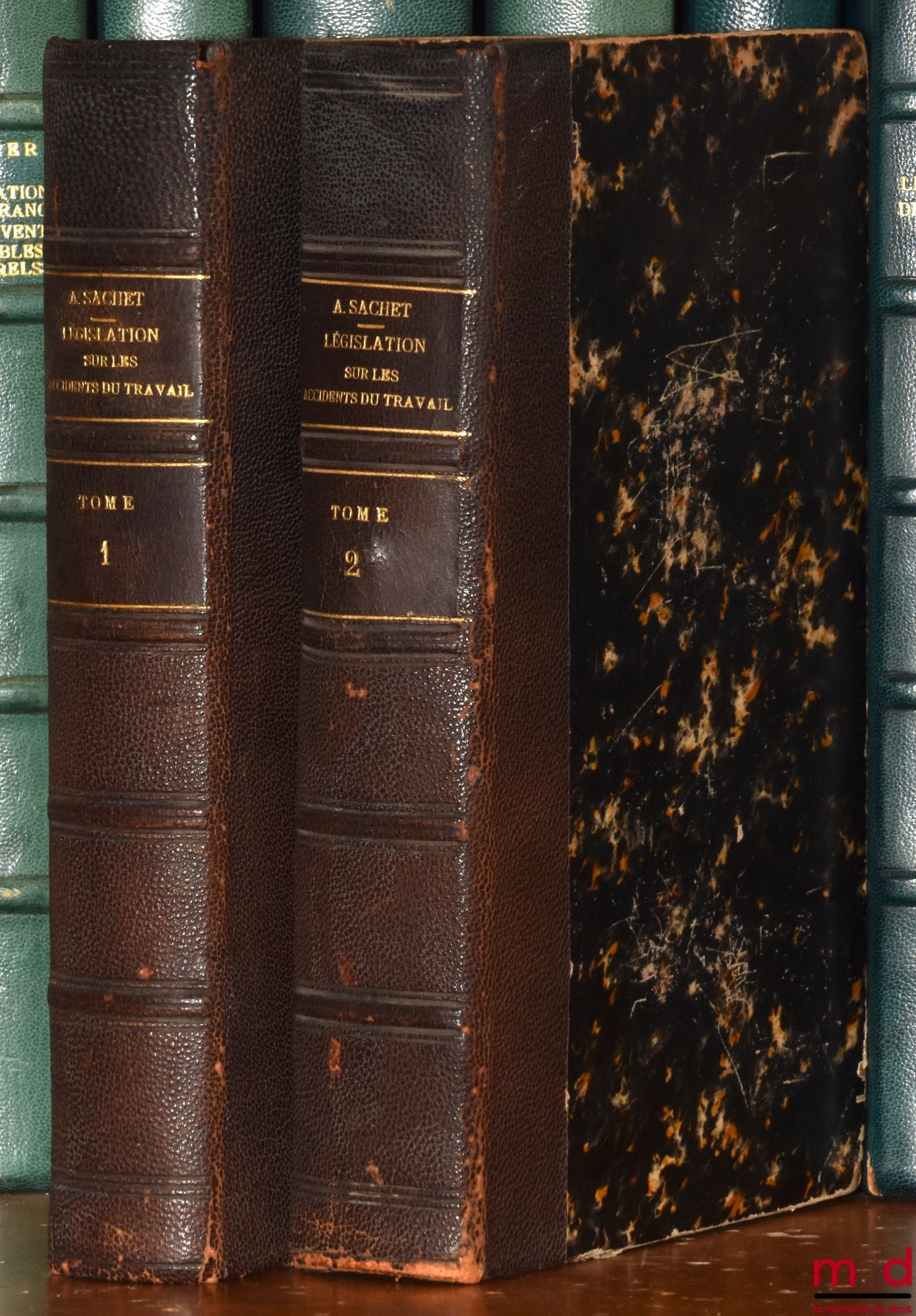 SACHET (Adrien) – TRAITÉ THÉORIQUE ET PRATIQUE DE LA LÉGISLATION SUR LES ACCIDENTS DU TRAVAIL, 5e éd.