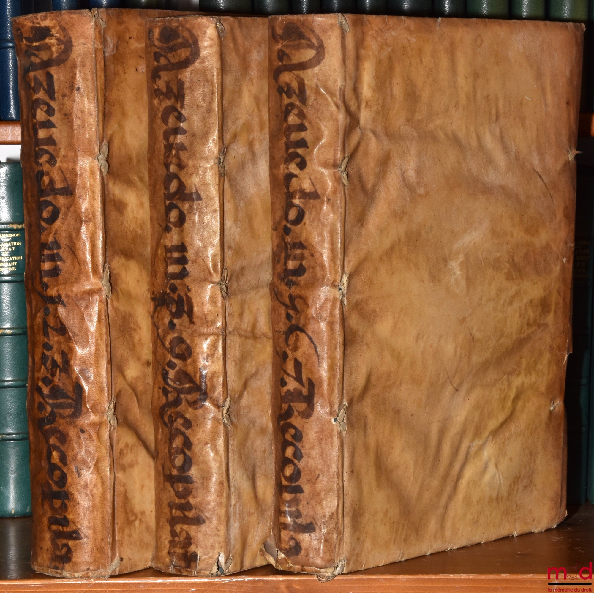 AZEVEDO (Alphonso de) – COMMENTARIORUM IURIS CIVILIS IN HISPANIAE REGIAS CONSTITUTIONES. TOMI SEX. QUORUM HIC PRIMUS TRES PRIORES Nouæ Recopilationis libros complectitur. AUTHORE DOCTORE ALPHONSO DE AZEVEDO, I. C. PLACEN tiæg ciuitatis in Hispaniarum Regn