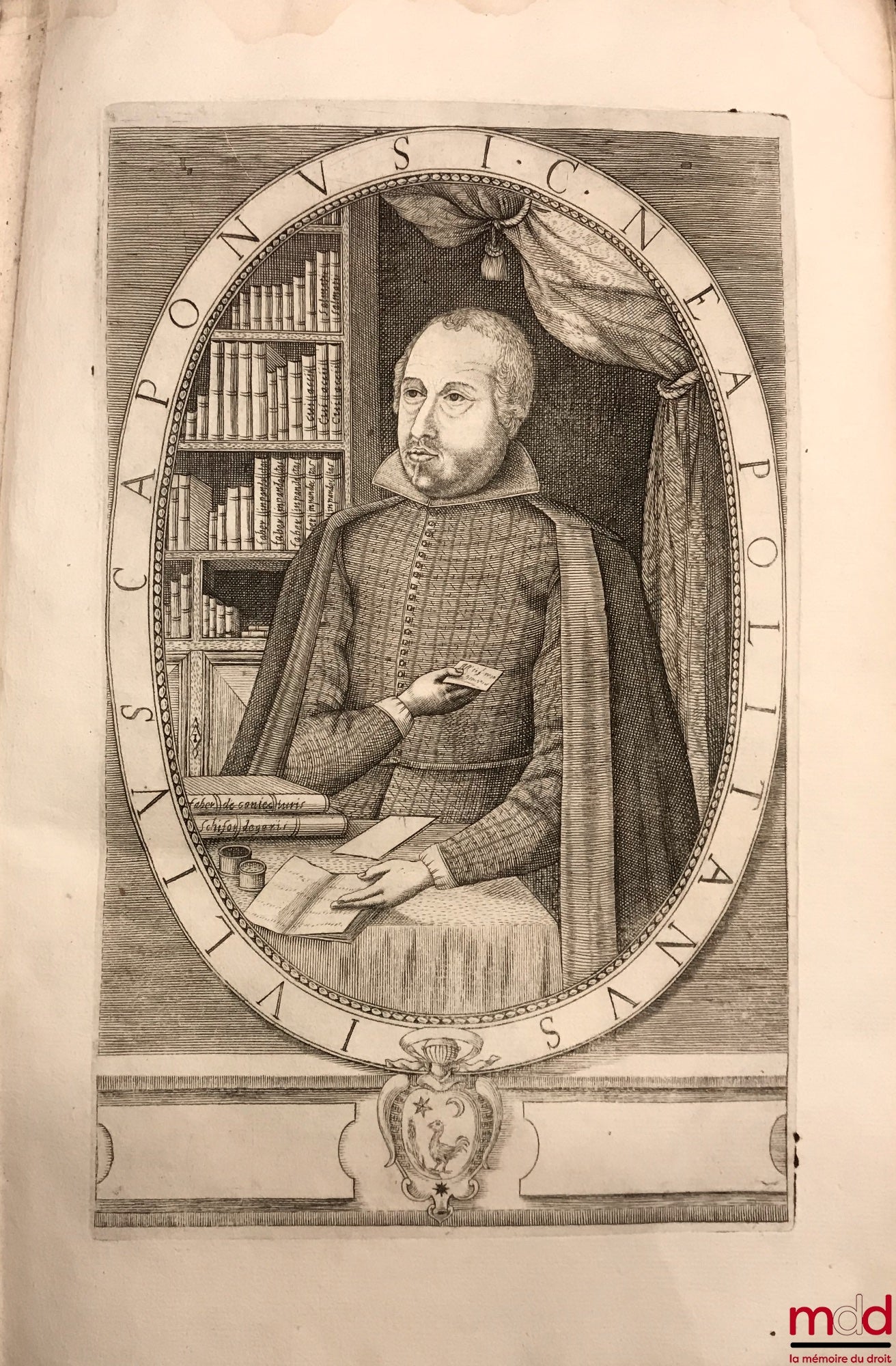 CAPONE (Iulio) [CAPONE (Giulio)] – TRACTATUS DE PACTIS ET STIPULATIONIBUS. UBI PRIMO DE SUBSTANTIA PACTI, DIVISIONE, AC VESTIMENTIS EIUS, De Pacto Tacito, De Pacto Renunciatiuo iuris de futuro, De Pacto de futura successione, ubi utilitèr explicantur cele