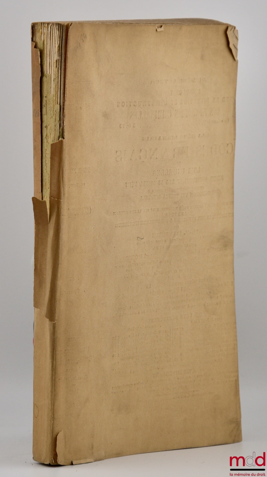 FROMAGEOT (Henri) – DE LA FAUTE COMME SOURCE DE LA RESPONSABILITÉ EN DROIT PRIVÉ