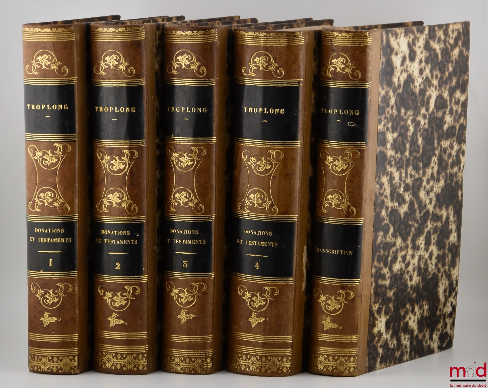 TROPLONG (Raymond-Théodore) – LE DROIT CIVIL EXPLIQUÉ SUIVANT L’ORDRE DES ARTICLES DU CODE DEPUIS ET Y COMPRIS LE TITRE DE LA VENTE ; ouvrage qui fait suite à celui de M. Toullier, mais dans lequel on a adopté la forme plus commode du commentaire. PREMIÈR