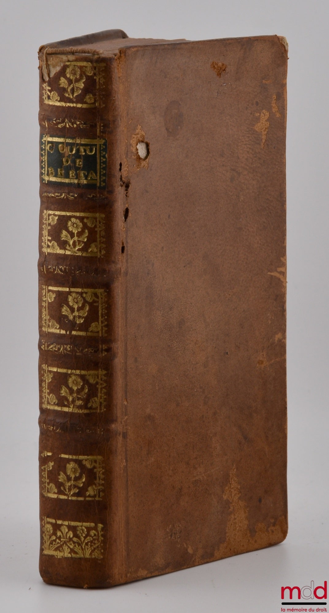 POULLAIN DU PARC (Augustin Marie) – LA COUTUME ET LA JURISPRUDENCE COUTUMIÈRE DE BRETAGNE DANS LEUR ORDRE NATUREL