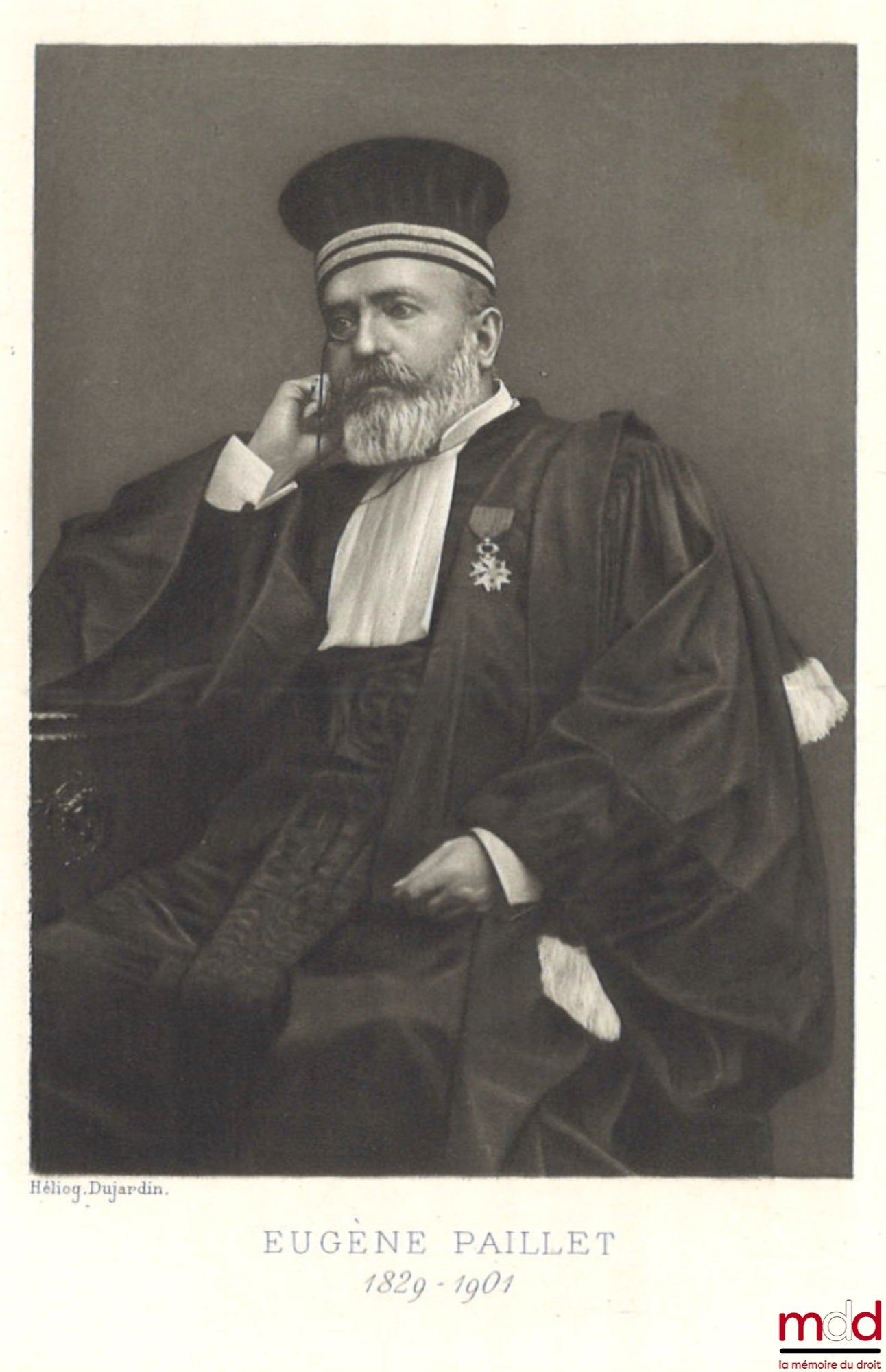 CLÉRY (Léon) – EUGÈNE PAILLET, Notice lue à l’Assemblée générale de l’Association des anciens Secrétaires de la Conférence des avocats, à Paris, le 15 décembre 1902