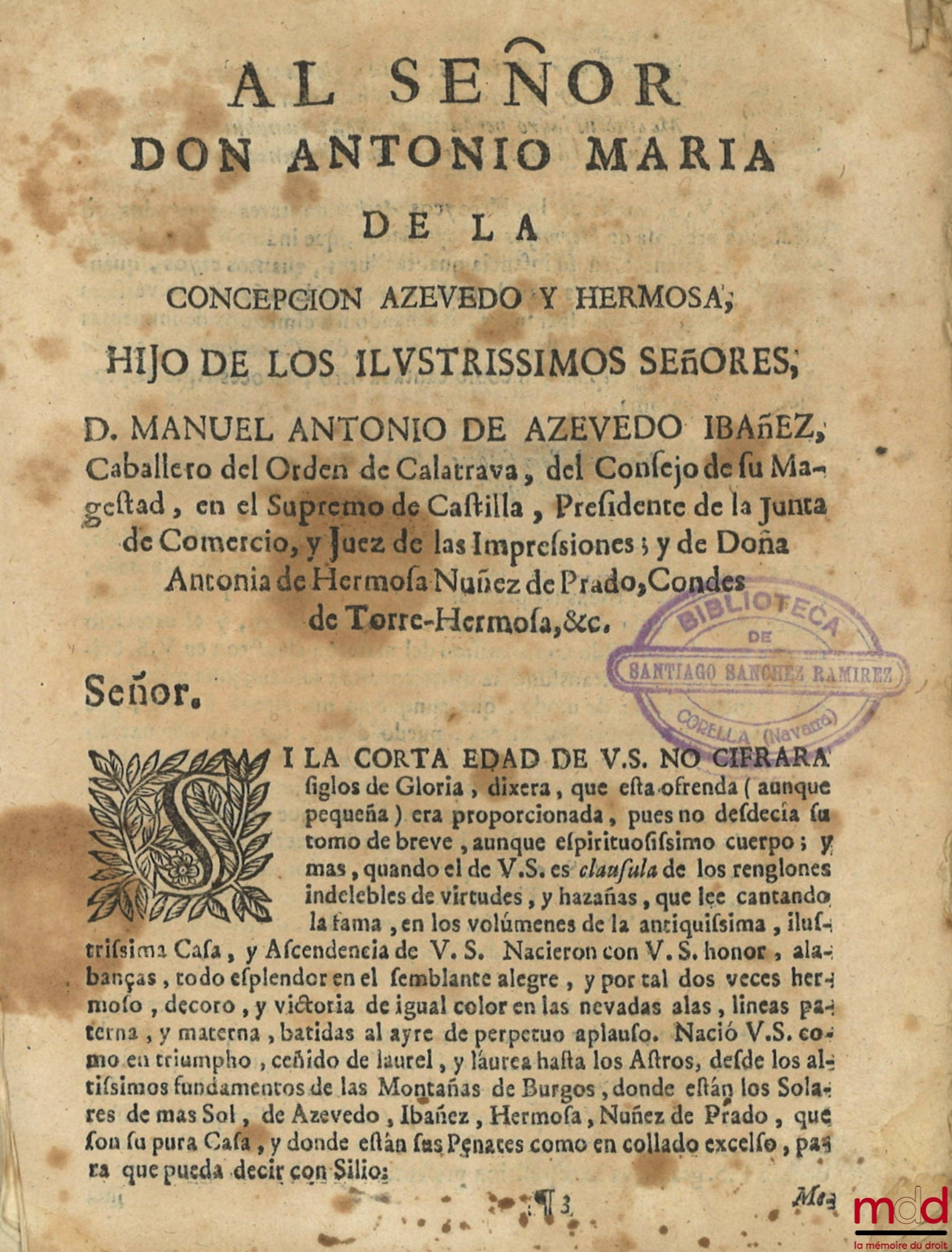 SIGUENZA (Pedro de) – Tratado de clausulas instrumentales : Util, y necessario para juezes, Abogados y escrivanos de estos Reynos, Procuradores, Partidores y Confessores, en lo de Justicia y Derecho. AORA NUEVAMENTE AÑADIDO POR EL LIC. Pedro de Siguença,
