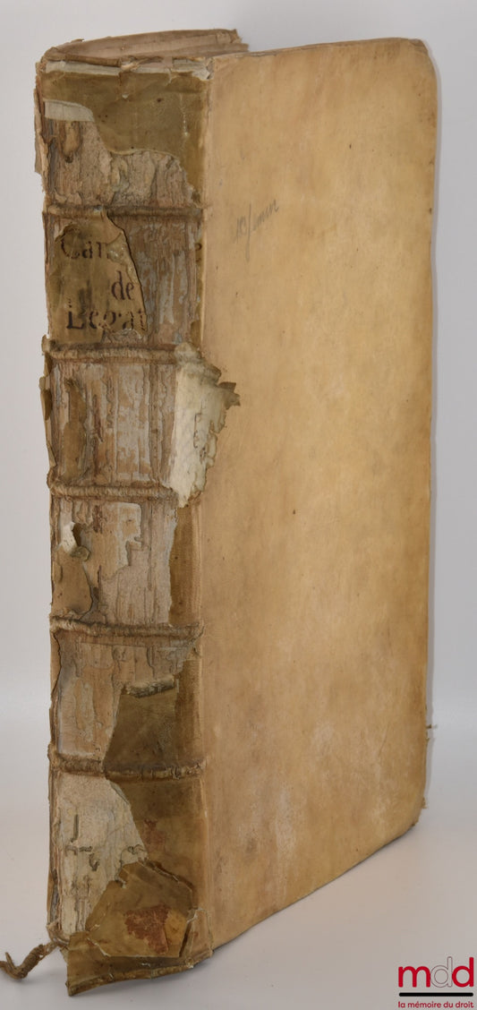 CAMARELÆ (Francisci) CAMARELLI (Francesco) – DE LEGATIS ET SINGULIS REBUS PER FIDEICOMMISSUM RELICTIS, Libris quindecim exaratum, in foro ; et scholis professoribus Perutile, ac necessarium. Cum indice locupletissim. Collegii judicum Vincentiae Cura et Ær